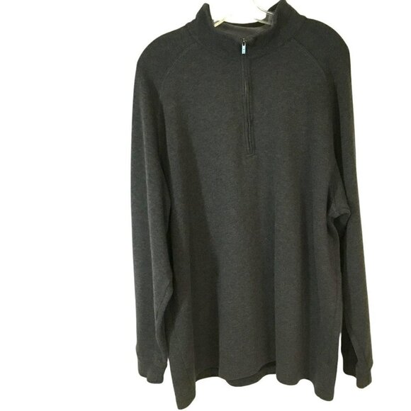 Tiger Woods Collection Men's Quarter Zip Long Sleeve Pullover Sweater Size XXL - Picture 1 of 12
